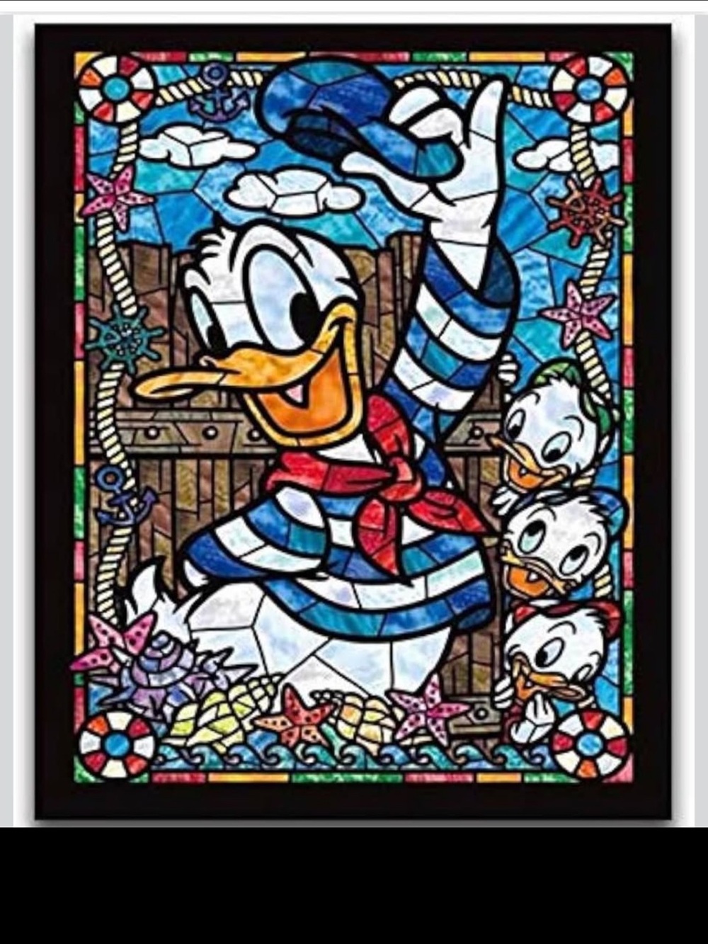 5D Diamond art Donald Duck Disney Art perfect present gift Disney